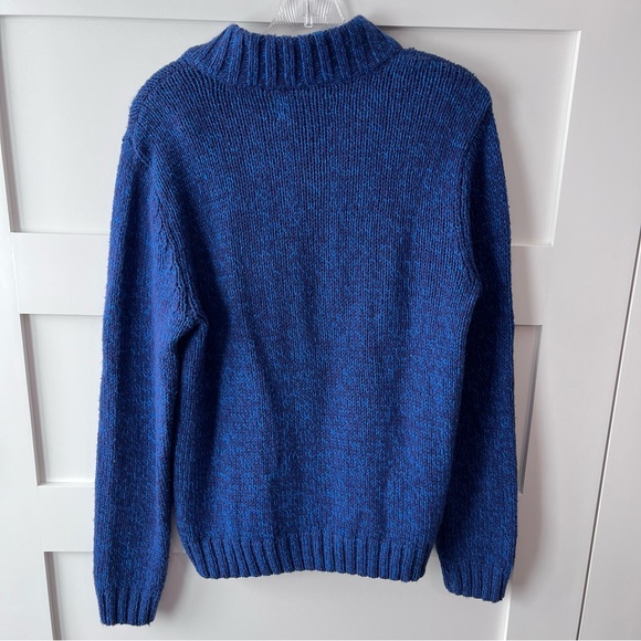 Men's Original Penguin Blue Knit Sweater - Size M - Picture 4 of 6